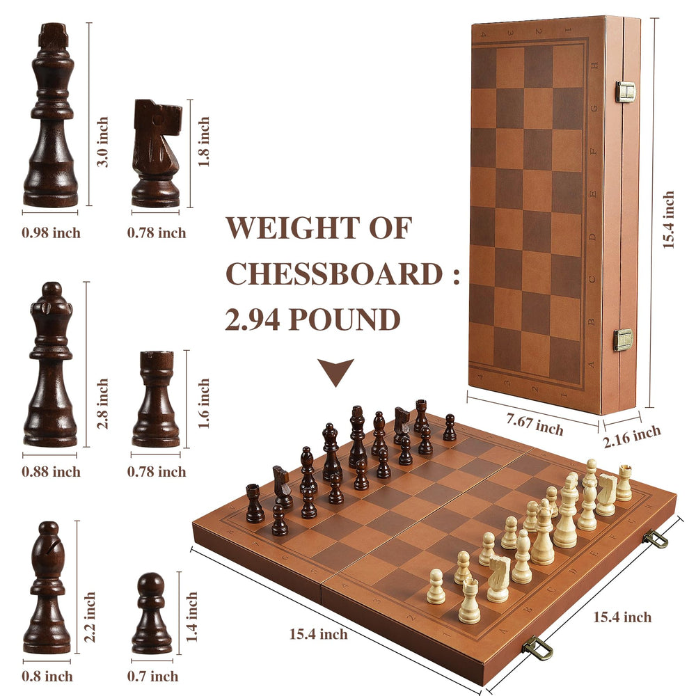 OUMODA handmade chess pieces detailed