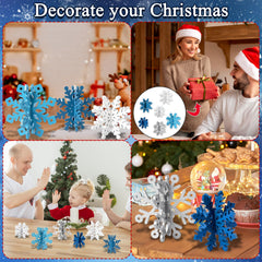 OuMuaMua Christmas table decoration set enhances festive mood and style.