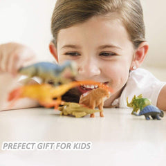 OuMuaMua Brachiosaurus figure provides tall, gentle presence.