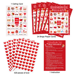 OUNENO heart chips for bingo provide tactile play and quick scoring during games.