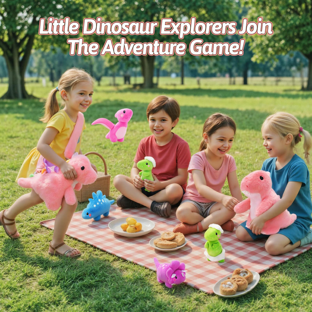 OUOZZZ dinosaur plush doubles as a cozy bedtime pillow