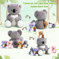 OUOZZZ koala plush with soft fabric for gentle touch and lasting comfort