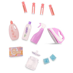 Our Generation ironing board helps press doll garments to remove wrinkles
