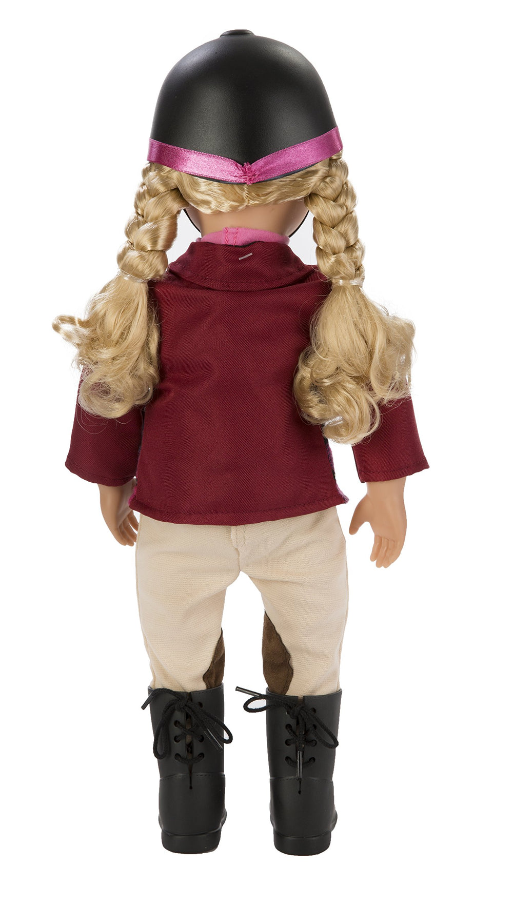 Lily Anna riding helmet supports safe pretend riding adventures