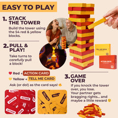 Our Guilty Pleasures Pull Out Game tell-me cards foster intimate conversations.
