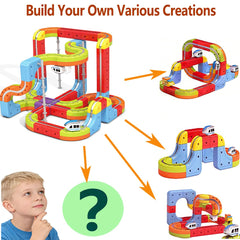 OURSHE 3D infinity modular cubes — flexible building blocks support open-ended construction.