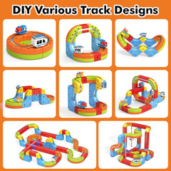 OURSHE STEM learning toy — promotes spatial reasoning and problem-solving through play.