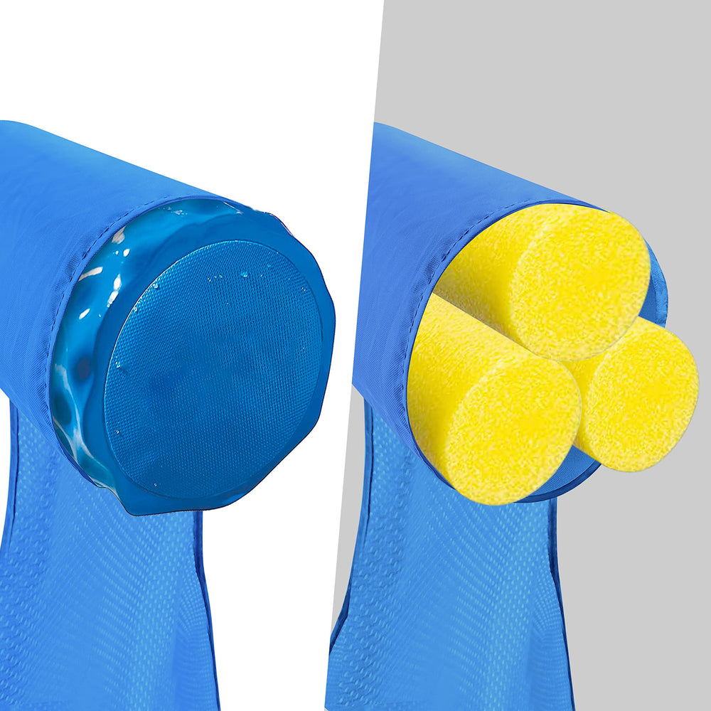 Outer Trails sling floating in water provides comfortable partial submersion for relaxing.