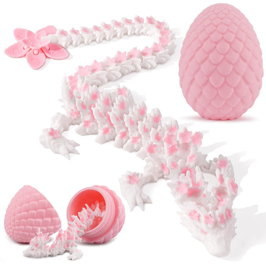 Outgoto dragon egg 12in articulated dragon offers versatile pose for desk display.