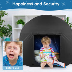 OUTREE sensory tent open window breeze for airy playtime.