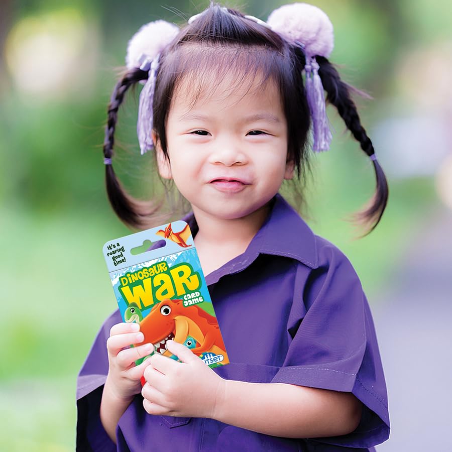 Outset Media Dinosaur War instructions provide simple setup and fast learning