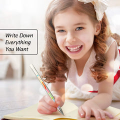 Outus notebook open with lined pages ideal for journaling and planning