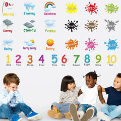 Outus peel-and-stick wall decals for easy, quick classroom decorating and room refresh.