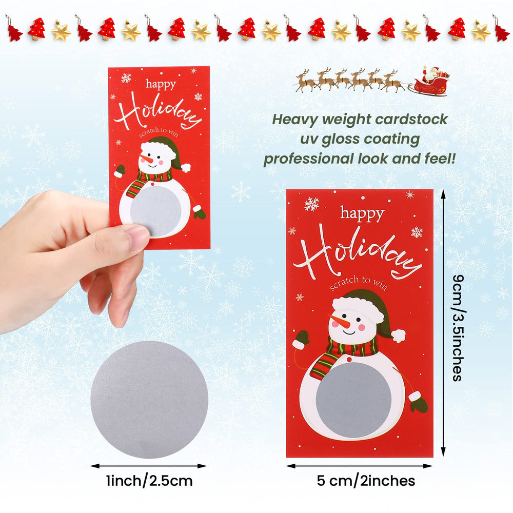 Outus scratch-off sticker with gold foil for revealing rewards