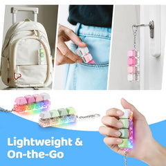 OUTXE portable keychain supports stress relief on the go.