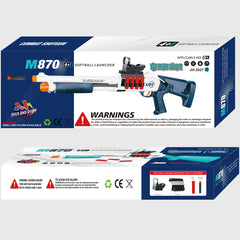 Ouzhimanxing toy gun is suitable for indoor and outdoor play.