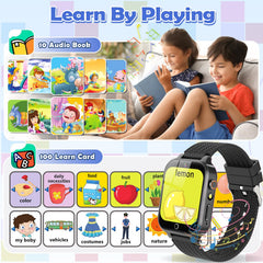 OVV Kids Smart Watch audiobook feature provides engaging listening during travel.