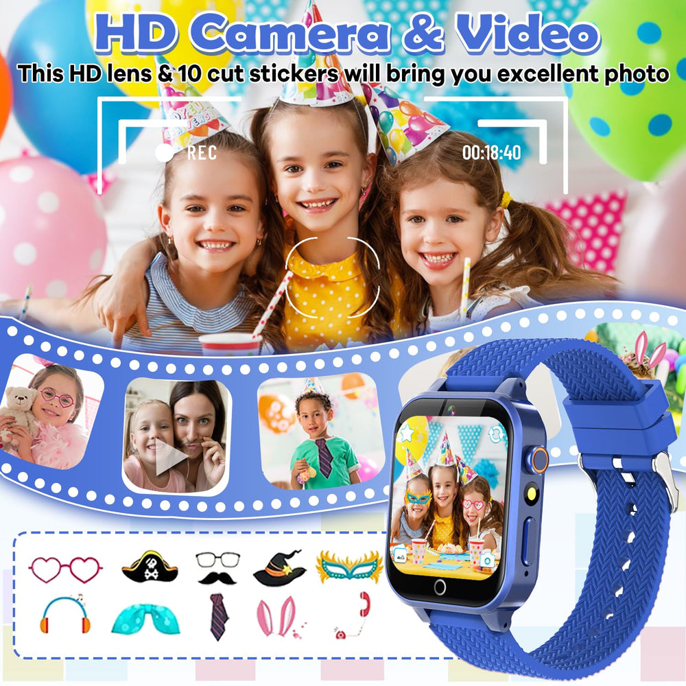 OVV Kids Smart Watch HD camera and video recorder in action.