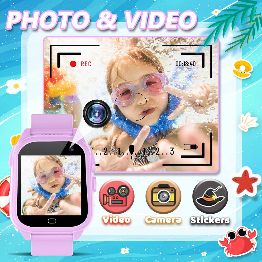 OVV watch with pedometer tracks steps and calories to encourage activity