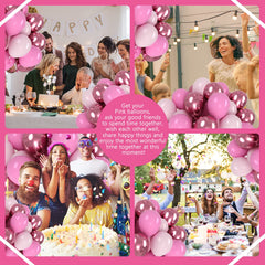 OWill party decor ideas with pink shades for stylish photo backdrops