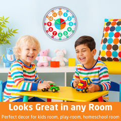 OWLCONIC Kids Clock suitable for bedrooms and playrooms to build routines.