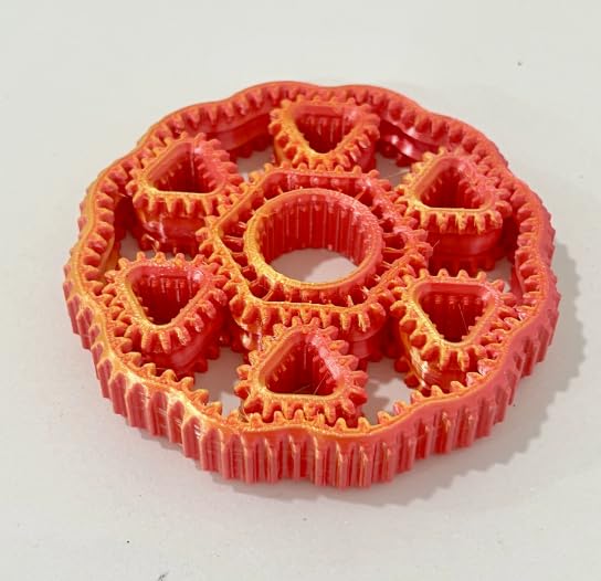 oyeftp 3d printed fidget toy detailed smooth surface for calm concentration