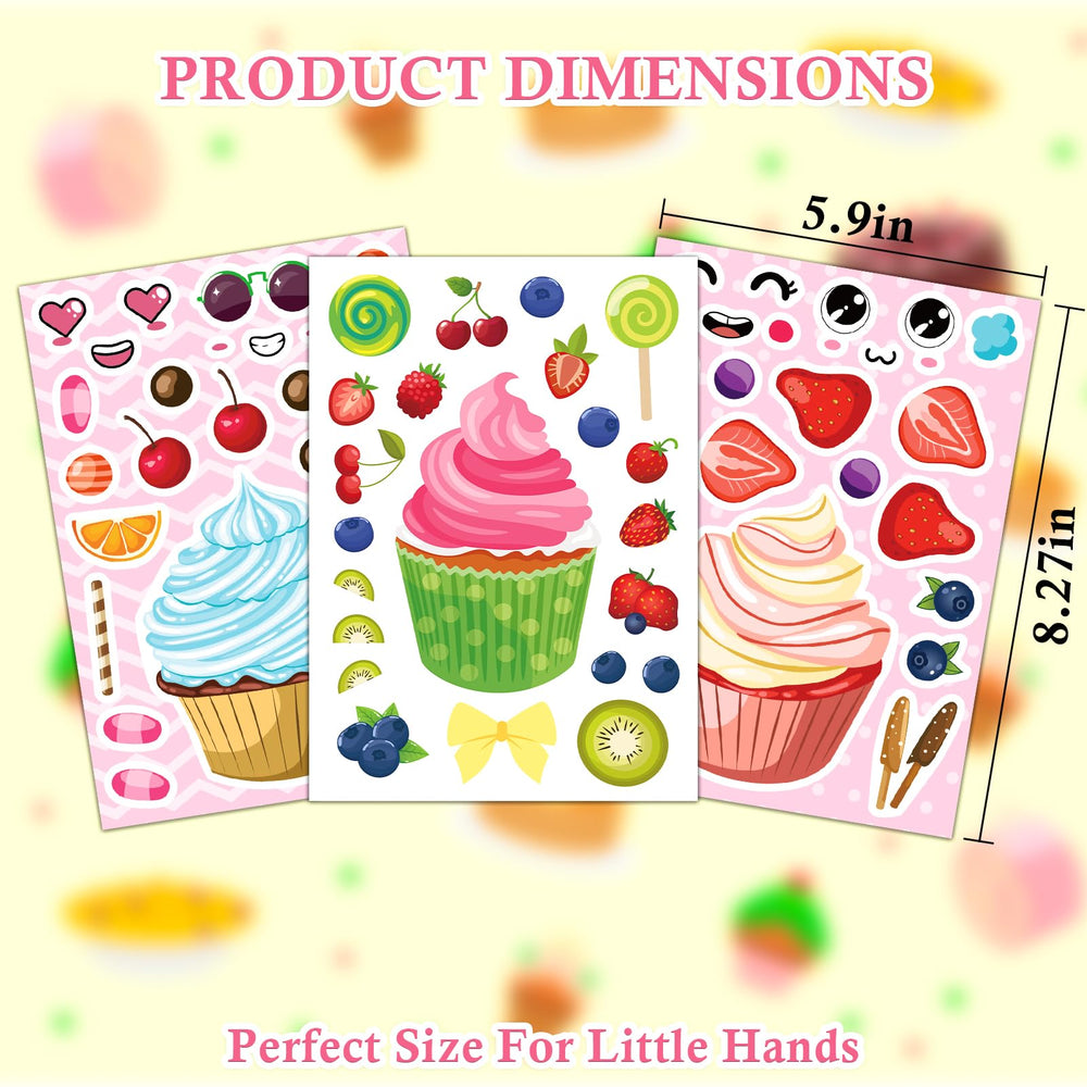 Ozepao fruits-sprinkles-chocolate-details stickers provide colorful notebook and card accents.