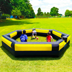 OZIS Gaga Ball Pit 15ft ready setup for quick backyard fun