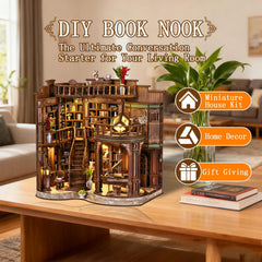 Close-up of OzJAY Book Nook laser-cut pieces showing precision details.
