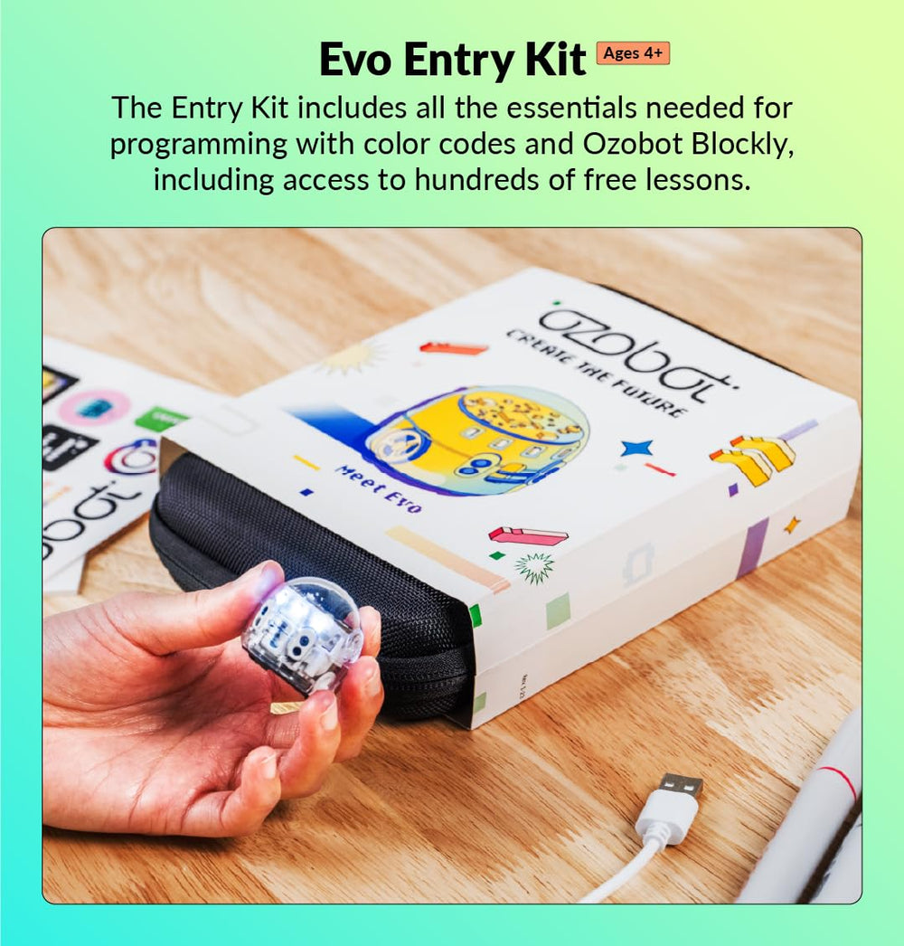 Ozobot Evo Entry Kit marker case keeps markers organized for busy classrooms.