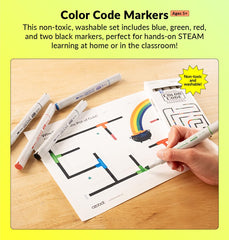 Ozobot washable and non-toxic markers ensure safe classroom use