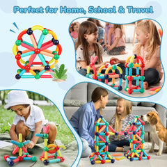 Paaxido magnets offer strong connections suitable for creative 2D and 3D builds