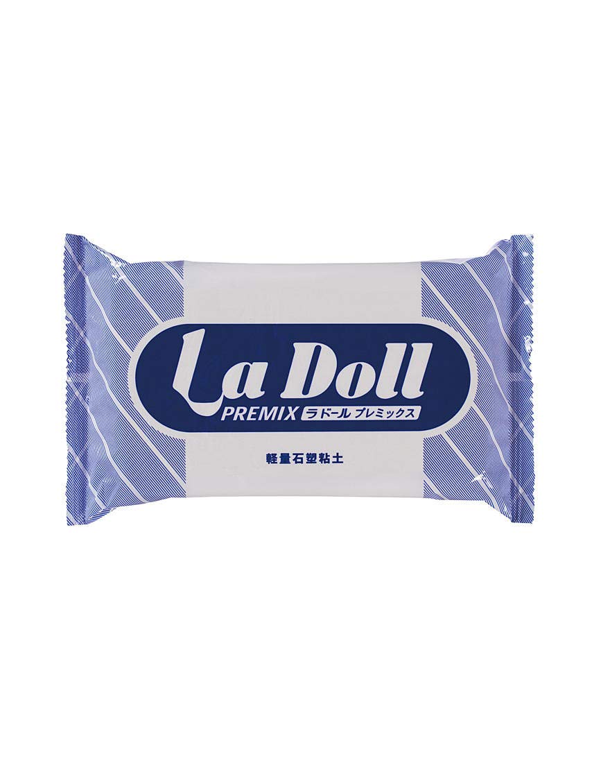 Padico Air Dry Stone LA Doll Premix Clay pack highlights lightweight sculpting