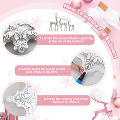 Paeyeq balloon arch strip; easy setup to shape your arch.