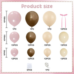 Paayeq dusty pink 18 inch balloon for bold party accents.