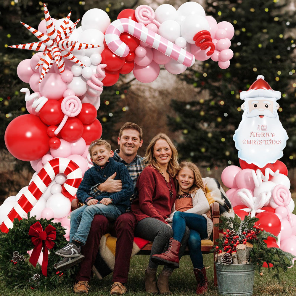 Paeyeq balloon chain helps create clean garland structure
