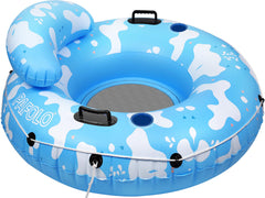 Pafolo River Tubes 53-inch lounge on water for spacious, comfortable lounging.