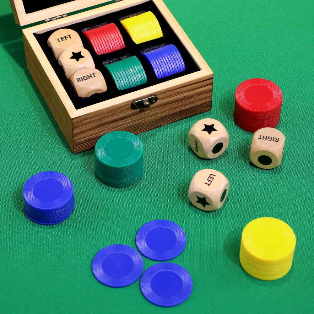 Pagather wooden box with a sleek black interior keeps components organized
