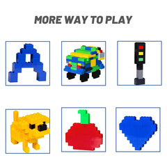 Pairez Toys ABS plastic bricks ensure safe, durable building sessions.