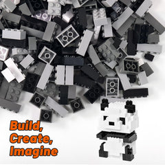 Pairez Toys color collection in black, gray, and white inspires varied designs
