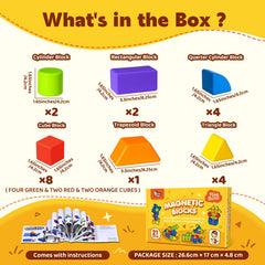 Pairez Toys magnetic blocks sealed magnets ensure safe play and stable builds.