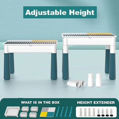 Pairez Toys small activity table color dough area promotes tactile creativity.
