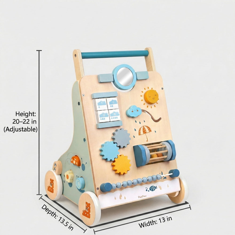 PairPear walker beads create tactile sequencing for motor skill development and coordination.