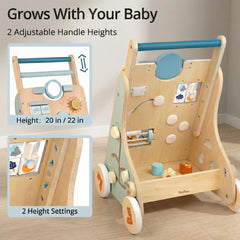PairPear walker roller toy adds rolling motion for engaging indoor play.