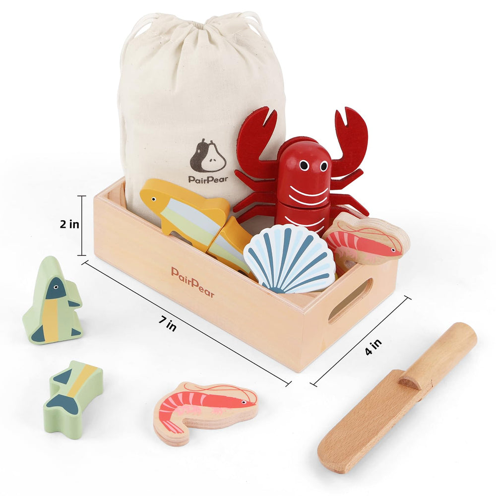 PairPear scallop piece invites realistic kitchen role play and coordination