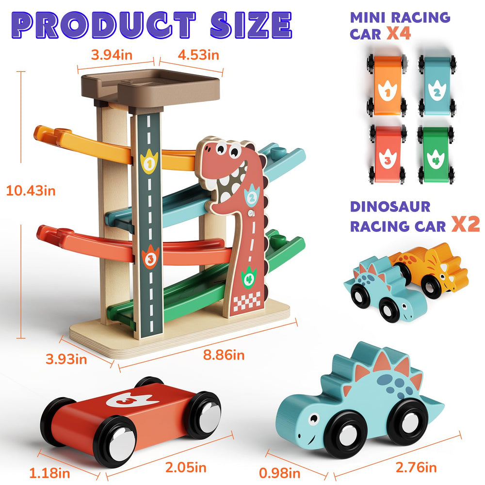 Paisure race track surface measures 19.69x14.17 inches for spacious play.
