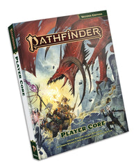 Paizo Pathfinder Player Core Remaster hardcover cover, durable for long sessions and quick rule lookups