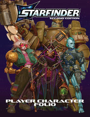 Paizo Starfinder PC Folio 16-page record sheet for organized character management