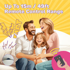 Pajojoqa fart device compact size for quick party pranks.