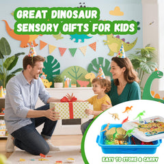 Pakimio dino play scenery creates immersive dinosaur world scenes